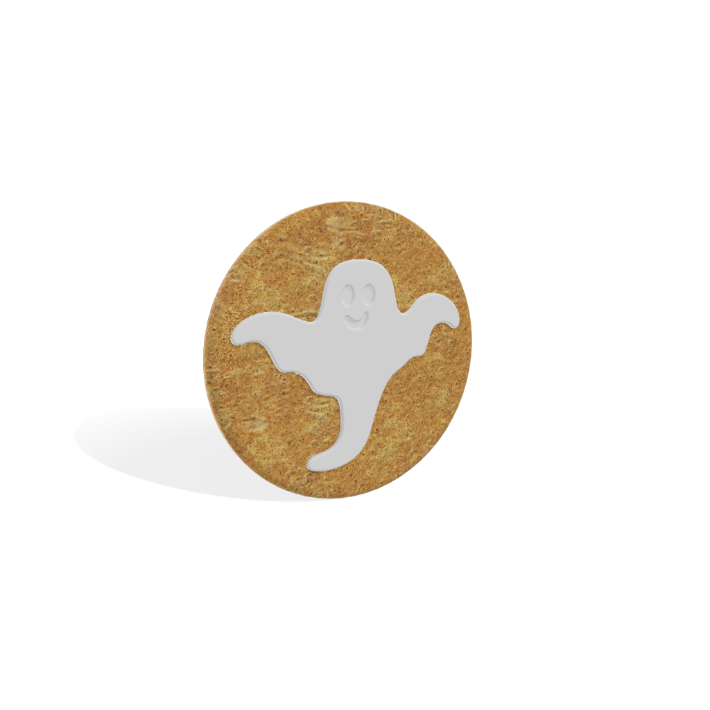 Biscotti fantasma tondi Halloween