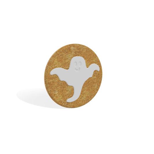 Biscotti fantasma tondi Halloween