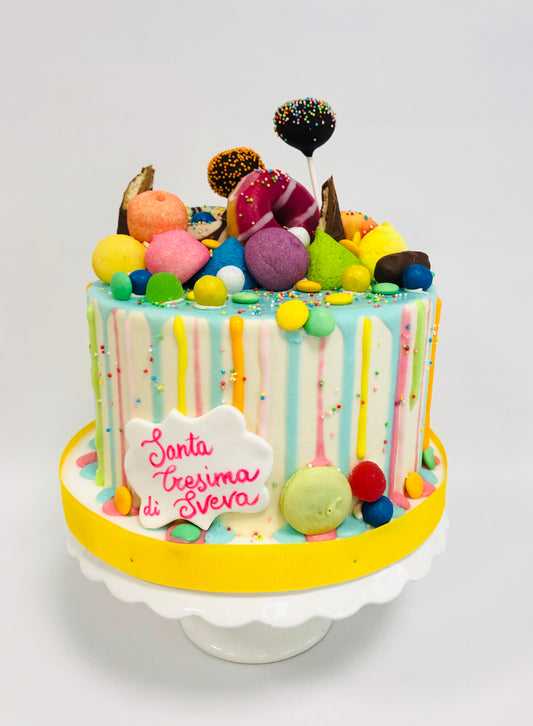 Rainbowcake supersweet